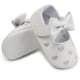 thumbnail image 1 of Calzado Antideslizante De Suela Blanda Para Bebé, Zapatos Bordados Con Patrón De Amor, Decoración De Lazo, Zapatos De Bebé Para Uso Diario Serendint BA001214-07, 1 of 6