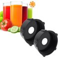 thumbnail image 1 of Blender Jar Bottom Bases Cap Replacement 2PC, Blender Container Jar Bottom Acessories Part Fit for Blender, 1 of 7