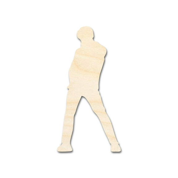 Unfinished Wood Male Idol Shape 20" / 1/4"