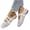 White, variant on Women's Lace Floral Ballet Flats Breathable Mesh Elastic Cross Straps Slip On Non Slip Shoes For Summer, Beige