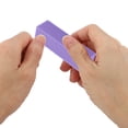 thumbnail image 2 of Unique Bargains 10 Pcs Comfortable Rectangle Nail Buffers for DIY Purple, 2 of 6
