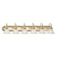 thumbnail image 2 of Livex Lighting Belmont 6 Bath Light in Antique Brass, 2 of 2