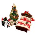 thumbnail image 4 of Modelo de Árbol de Navidad Artesanal BLESIY Casa de Muñecas en Miniatura, 4 of 8