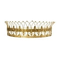 thumbnail image 5 of Creative Co-Op Decorative Metal Curtain or Canopy Crown, Gold Finish, 5 of 8