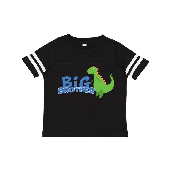 Inktastic Big Brother Green Dinosaur Boys Toddler T-Shirt