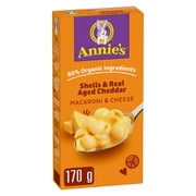 Annie'sMC Coquilles et vrai cheddar vieilli Macaroni au fromage