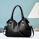 thumbnail image 4 of Bolso de mano para mujer, bandolera, bolsos Hobo a la moda, bolso para las axilas, bolso de hombro para mujer, mamá, regalos del Día de San Valentín, Negro, 4 of 8