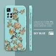 thumbnail image 3 of Case For Redmi Note 12 11 11T 11R 11E 10 9 8 7 7S PRO PLUS 4G 5G Simple Liquid silicone Case The Most Beautiful Flower, 3 of 5