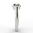 thumbnail image 4 of Delicate 3Ct Round Brilliant Cut 14K White Gold Plated VVS1/D Diamond Solitaire Engagement Ring, 4 of 4