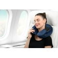 thumbnail image 6 of Brookstone Microbead Travel Neck Pillow - Lightweight U-Shaped Travel Pillow for Neck Support, 6 of 7