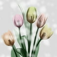 thumbnail image 2 of Koetsier, Albert 20x20 Gold Ornate Wood Framed with Double Matting Museum Art Print Titled - Awakening Tulips, 2 of 4