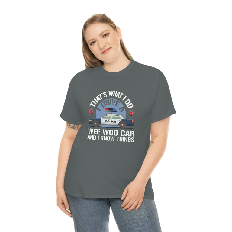 Custom PNG For Police Officers, Police Drive Wee Woo Car And Know