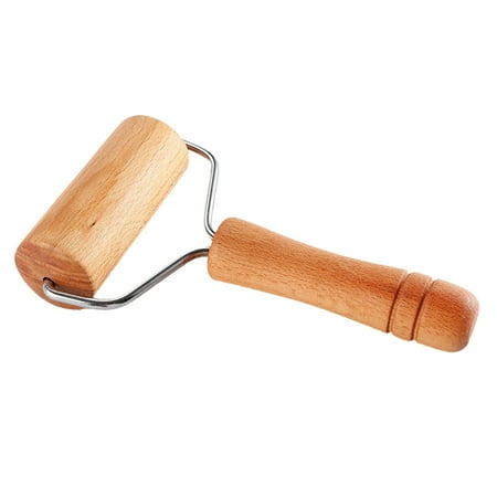 

Christmas Deal Wooden Rolling Pin Non Stick Dough Hand Rolling Pin Household Roller Dumpling Skin Flour Stick Baking Tool