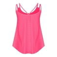 thumbnail image 6 of Sakmal Pink Summer Tanks for Women 2024 Crew Neck Sleeveless Solid Comfort Lightweight Summer Casual Tank Tops, 6 of 6