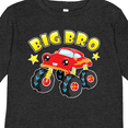 thumbnail image 4 of Inktastic Monster Truck Big Bro Boys Long Sleeve Toddler T-Shirt, 4 of 5