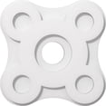 thumbnail image 1 of Ekena Millwork CMP14LA-03000 14 in. OD x 3 in. ID Square Luna Architectural Grade PVC Contemporary Ceiling Medallion, 1 of 1