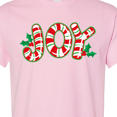 thumbnail image 4 of Inktastic Candy Cane Joy T-Shirt, 4 of 5