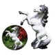 thumbnail image 4 of Estatua de Caballo con Estilo, Esculturas de Resina de Colección Modelo Animal Simulación Decorativa Figura de Caballo para Decoración Dormitorio Blanco Macarena Estatua de caballo, 4 of 8
