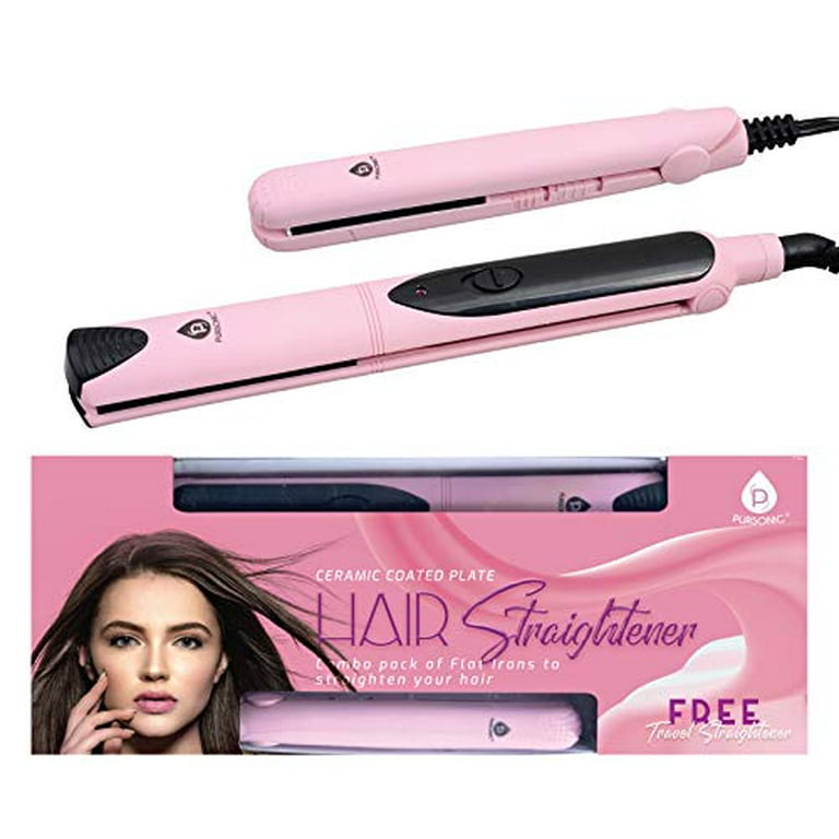 Pursonic TCA1555PK Combo Pack Hair Straightener - Walmart.com