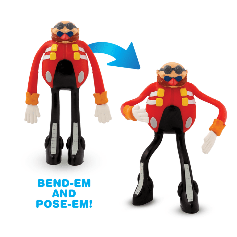 TCG Bend'ems Sonic The Hedgehog Classic Action Figure Set - 4-in-1