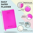 thumbnail image 5 of Little More Agenda 2023 Daily Planner A5 Productivity Journal Calendars, Planners & Organizers Pink, 5 of 8