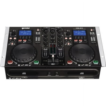 gemini CDM-3610 Dual MP3/CD Mixing Console