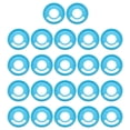 thumbnail image 1 of Unique Bargains Plastic Binding Discs, Blue, 22 Count, 1 of 6