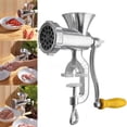 thumbnail image 4 of OUTAD Manual Meat Grinder Sausage Noodle Dishes Handheld Making Gadgets Mincer Pasta Maker Crank Home Kitchen Cooking Tools, 4 of 7
