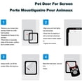 thumbnail image 4 of Pantalla, puerta interior de 12 x 14 x 0,4 pulgadas, puerta con cerradura para mascotas esquí esquí Gafas de esquí, 4 of 5