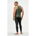 thumbnail image 5 of DEVOPS 3 Pack Men's Muscle Dry Fit Compression Tank Top (2X-Large, Black/Olive/Navy), 5 of 7