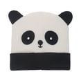 thumbnail image 1 of Qarigey Lady Teens Cute Panda Fashion Windproof Knitting Hats Winter Headwear Autumn Black White Cartoon 56-58cm for Travel Type3 NO3, 1 of 5