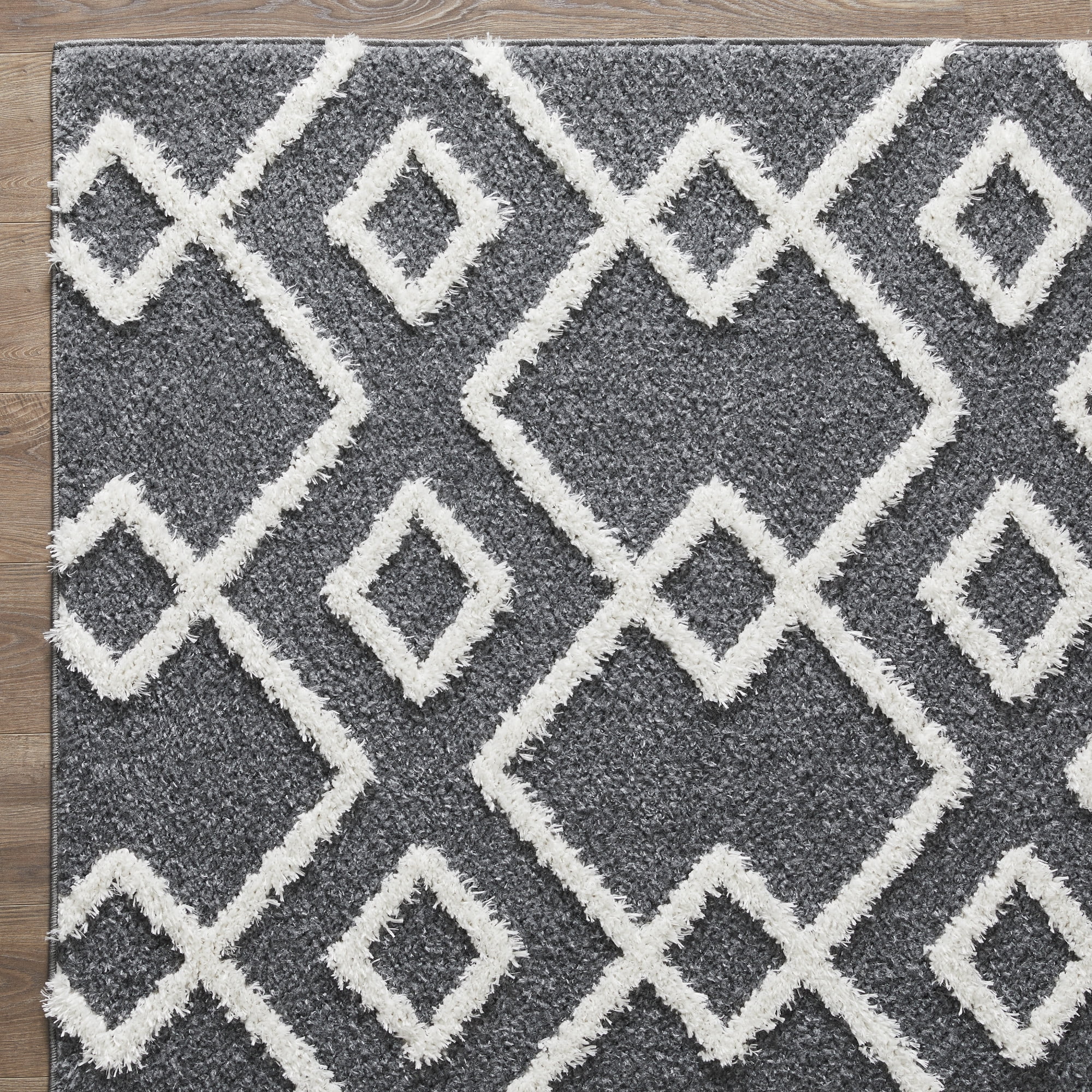 Loomaknoti Vemoa Adeta 9' x 12' Blue Geometric Indoor Area Rug