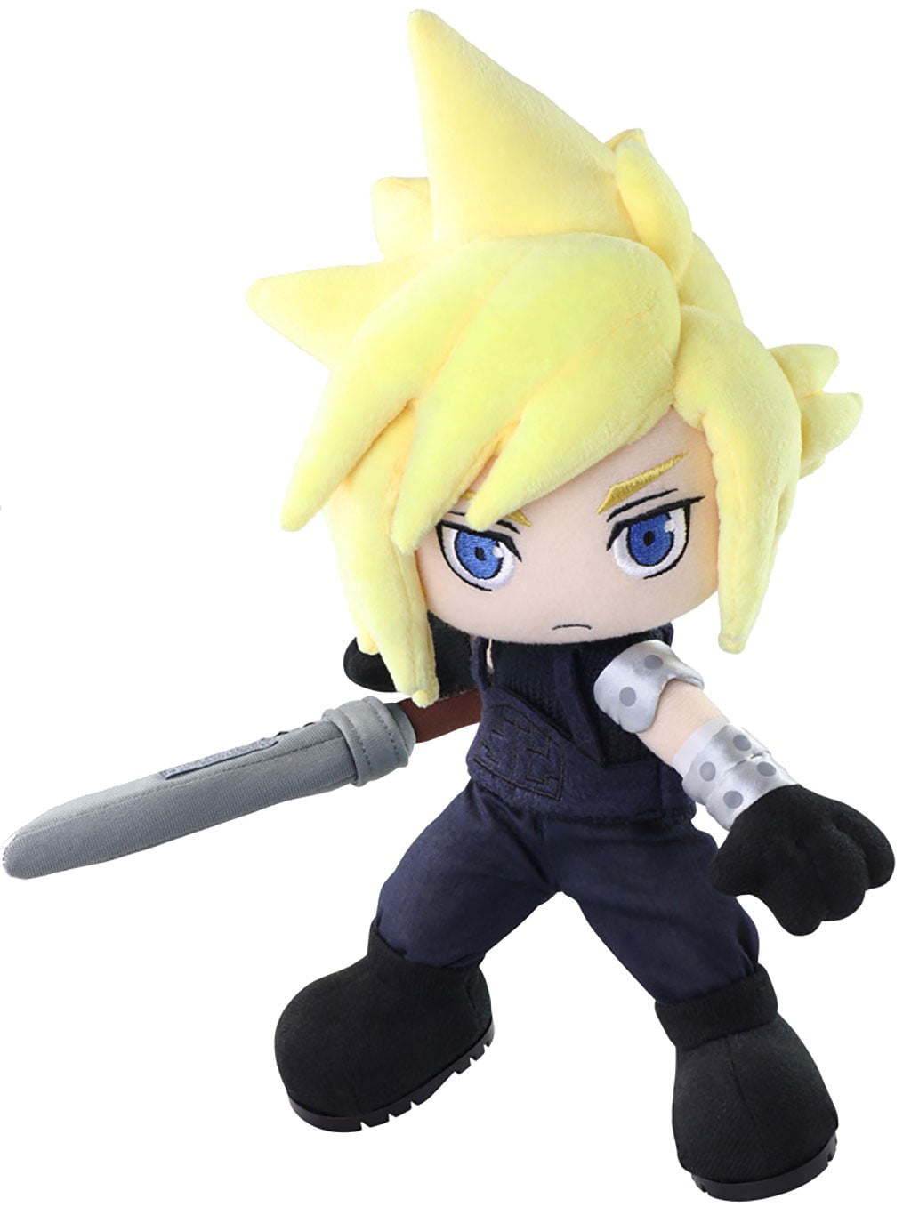 Final Fantasy Vii Cloud Strife Action Plush Doll Walmart Com Walmart Com