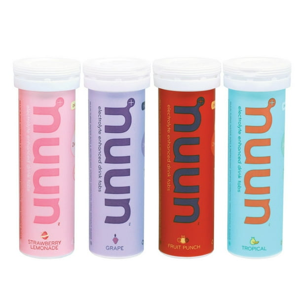 Nuun Active Hydration Tablets 4 Tubes Multi Pack