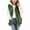Green, variant on Boy Fleece Jacket Cute Hooded Zip Up Long Sleeve Fuzzy Jacket Kids Boys Winter Coat 7-8 Years