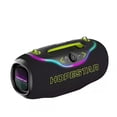 thumbnail image 4 of 200W Wireless Bluetooth Speaker with 1Microphone, RGB Lights , 10M Range, Black, 4 of 7