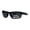 Matte Black, variant on Polarized Antiglare Mens Baseball Half Rim Sport Light Weight Sunglasses All Black