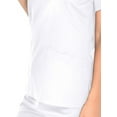 thumbnail image 2 of Mini Marilyn Women's 4-Way Stretch V-Neck 3 Pocket Scrub Top, 2 of 2