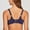 Blue, variant on MELENECA Underwire Minimizer Bra for Women Black 34E