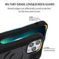 thumbnail image 5 of SaniMore for iPhone 13 Pro Max Magnetic Case Support Wireless Charging, Soft Silicone & Hard Plastic Frame Built-in 36 Grain N52 Magnets Heavy Duty Full Body Protective Shell, Black, 5 of 6