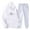 White, variant on Jacenvly Womens Hoodies Christmas Print Soft Comfortable Sweatshirt Sets Hooded Pocket Tops Elastic Waisted Sweatpants Loose Casual 2-Piece Sets Pink