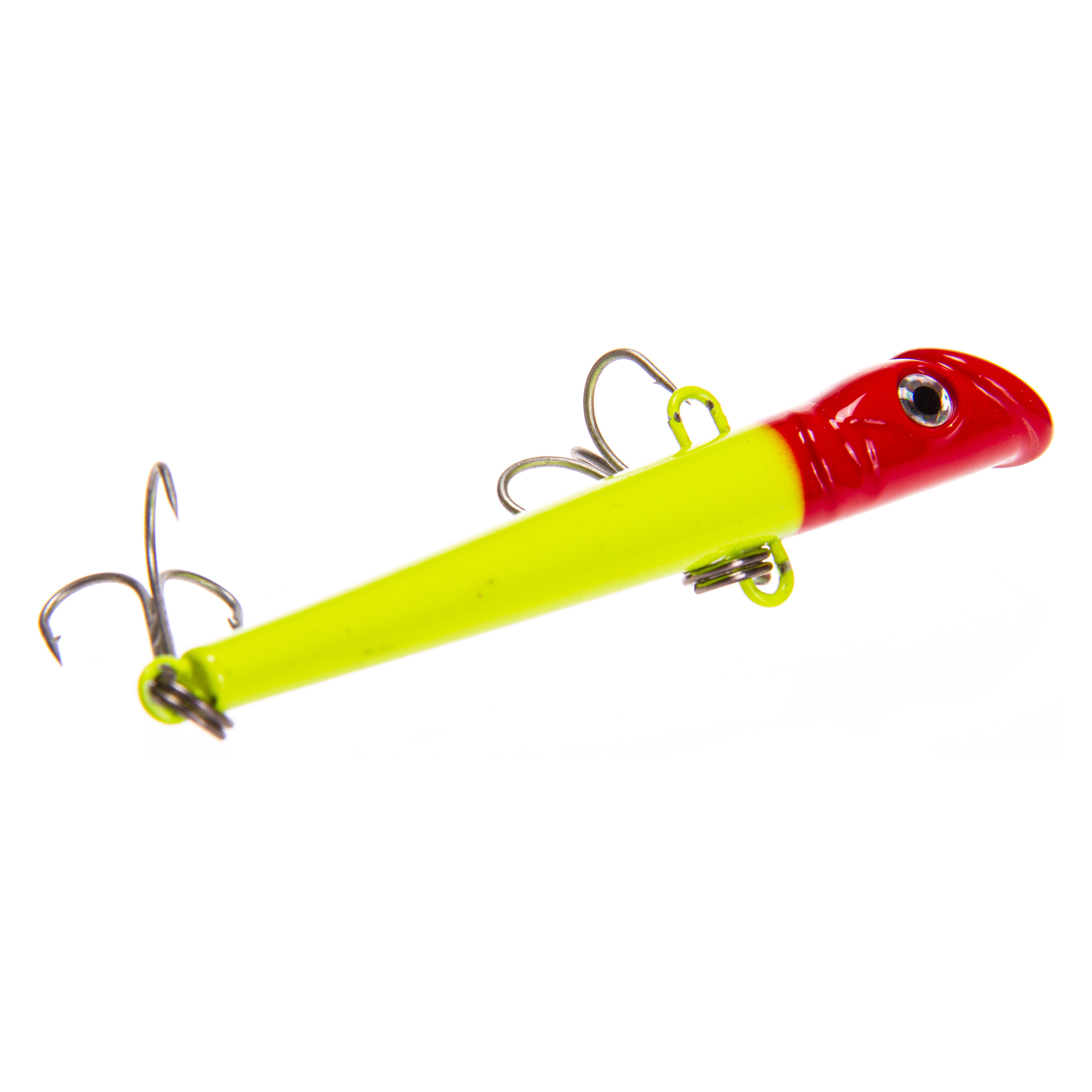 Ozark Trail Saltwater Jigging Fishing Lure, Red/Chartreuse, 1 oz