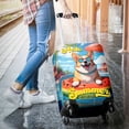 thumbnail image 3 of Hello Summer Corgi Pool Day on Watermelon Float Travel Luggage Cover Welsh Corgi Dog Lover Gifts Idea Suitcase Dust Protective Decor - 13008, 3 of 5