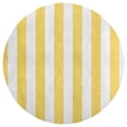 thumbnail image 3 of Yellow And White Vertical Stripes Round Carpet Circle Rug Outdoor Patio Area Rug Washable Large Area Rugs Hallway Room Decor Fitness Mats, 3 of 8