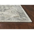 thumbnail image 3 of HomeRoots 9'x13' Ivory Machine Woven Distressed Floral Traditional Indoor Area Rug - 350269, 3 of 5