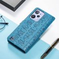 thumbnail image 6 of for Blackview A55 Wallet Case, Cat Dog Cartoon Cute Style with ID Card Holder PU Leather Flip Phone Cover Case for Blackview A55 MG Blue, 6 of 13