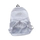 thumbnail image 5 of Mochila de moda informal para mujer, ideal para escalada, senderismo y mochilerismo. Gris-plata, 5 of 9