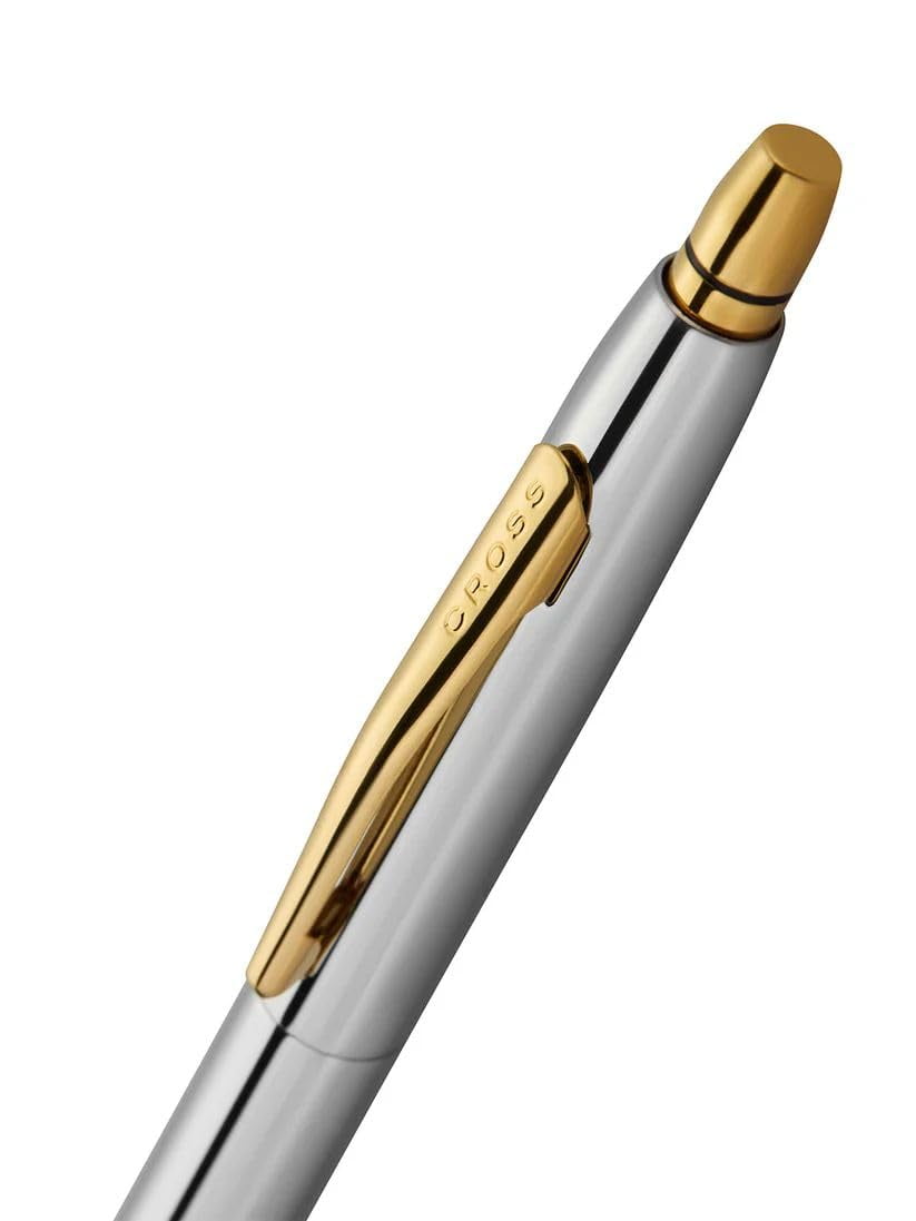 Cross Click™ Medalist® Chrome with Gold-tone Appointments Ballpoint Pen