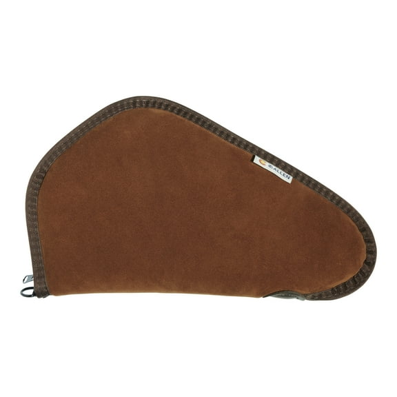 Allen Company 13" Suede Handgun Gun Case, Rust, Leather, Model 86-13