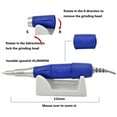 thumbnail image 4 of Taladro eléctrico para uñas Authent de 65 W, modelo Strong 210 plus, 105 L, 102 L, 2,35 mm, para manicura y pedicura, 35 K/40 K/45 K, 4 of 5